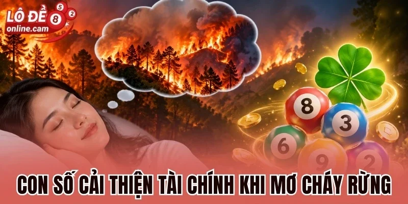 Mơ Cháy Rừng - Dự Báo Vận Mệnh Và Số Tài Lộc Chuẩn Xác 1 Con số cải thiện tài chính khi mơ cháy rừng