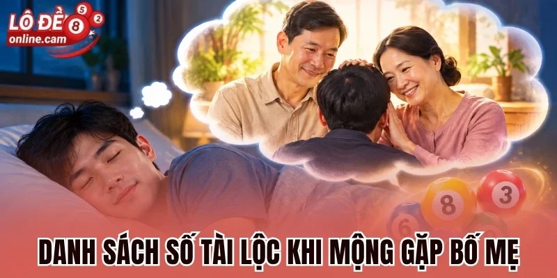 Danh sách số tài lộc khi mộng gặp bố mẹ