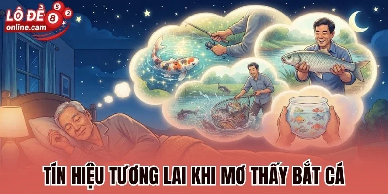 Tín hiệu tương lai khi mơ thấy bắt cá