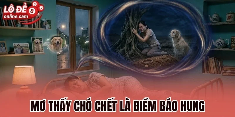 Mơ thấy chó chết là điềm báo hung