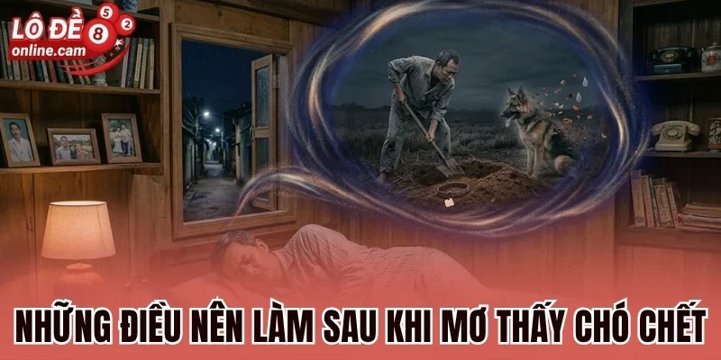 Những điều nên làm sau khi mơ thấy chó chết